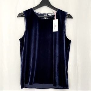 Vineyard Vines Knit Velvet Shell